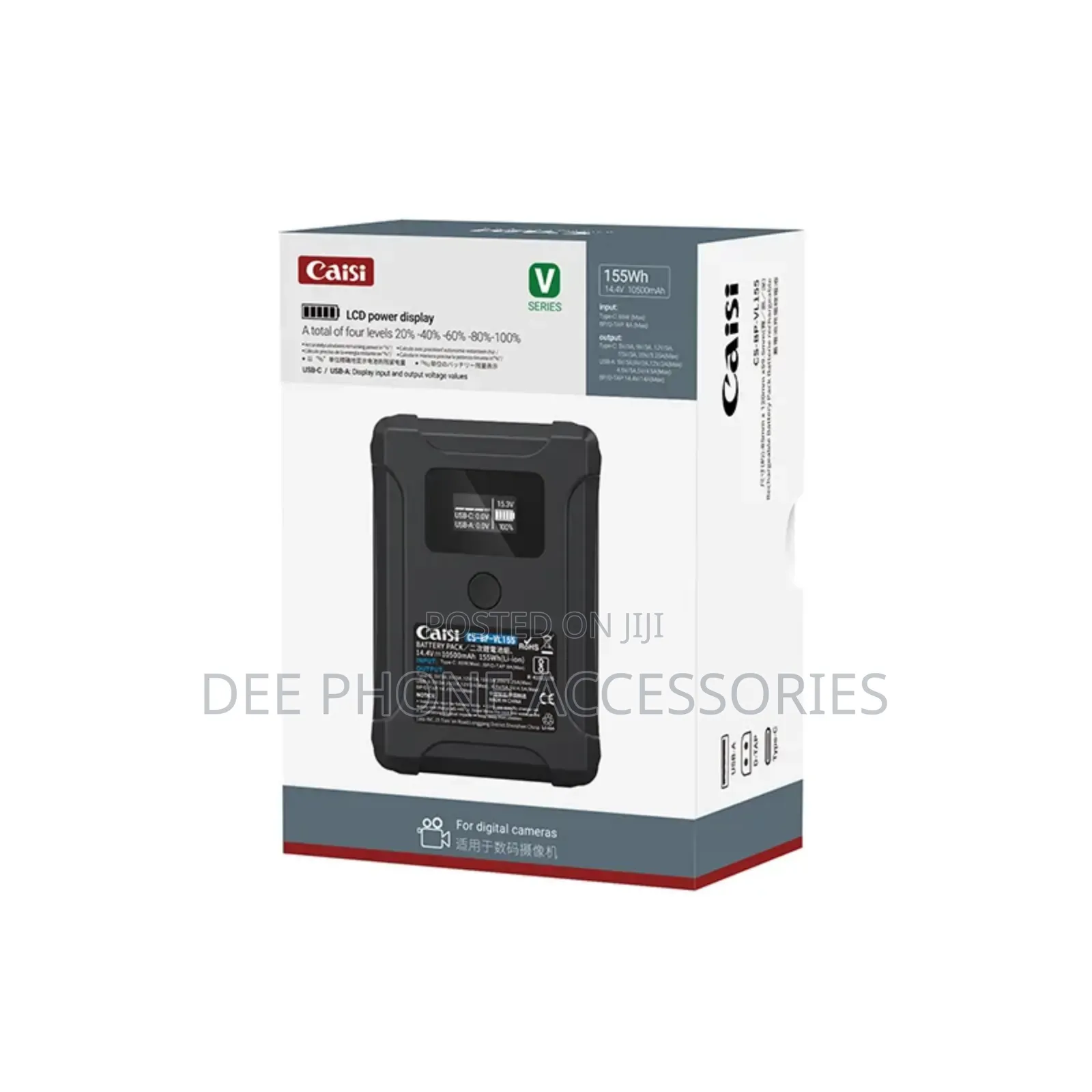 Caisi Bp Vl 155 v Mount Camera Battery