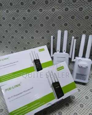 Pix Link 300mbps Wi-Fi Repeater/Extender - Wireless Network Extender