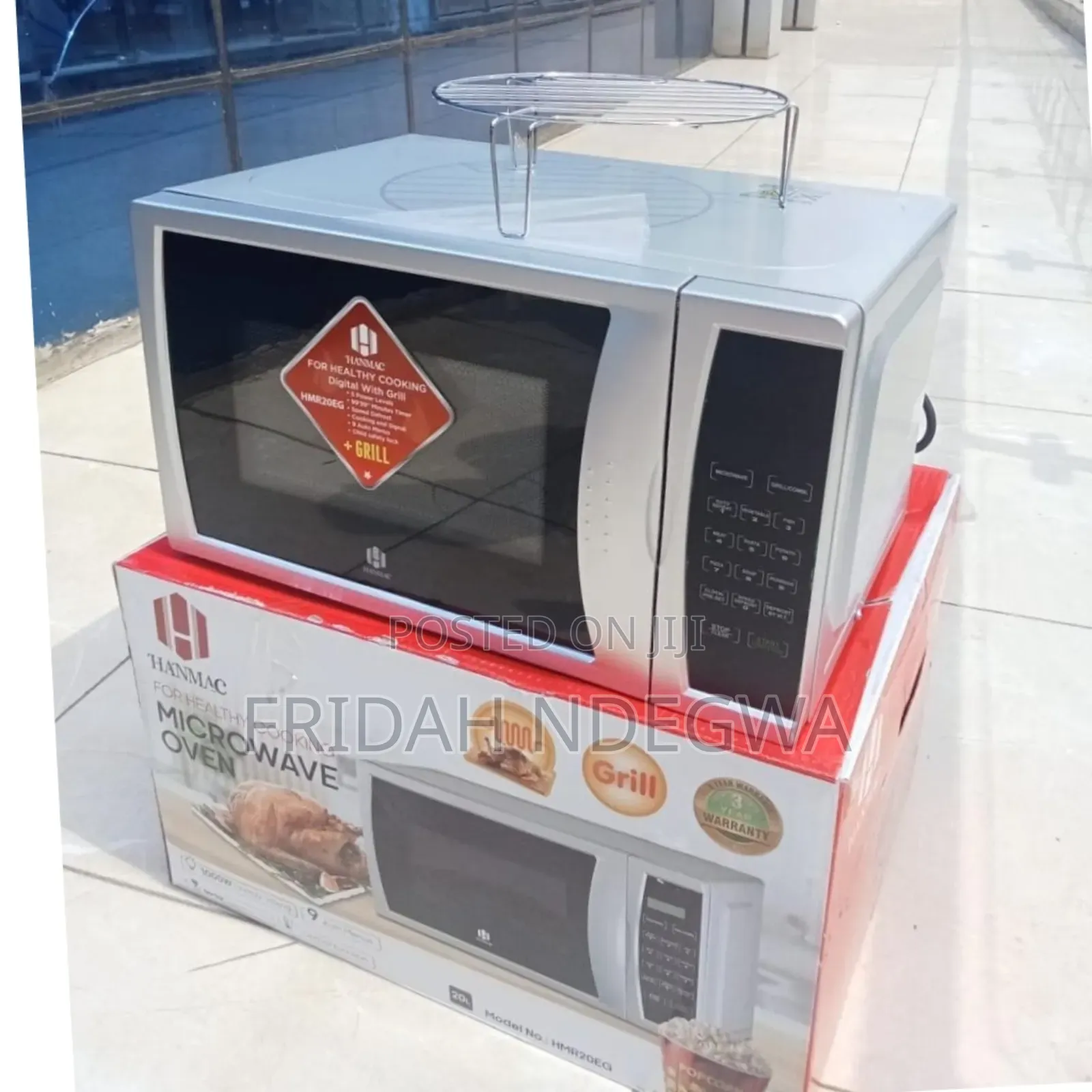 Hanmac Digital Microwave With Grill Hmr20eg