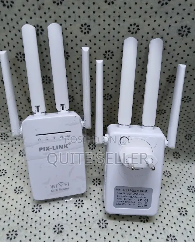 Pix Link 300mbps Wi-Fi Repeater/Extender Compatible With All Wireless