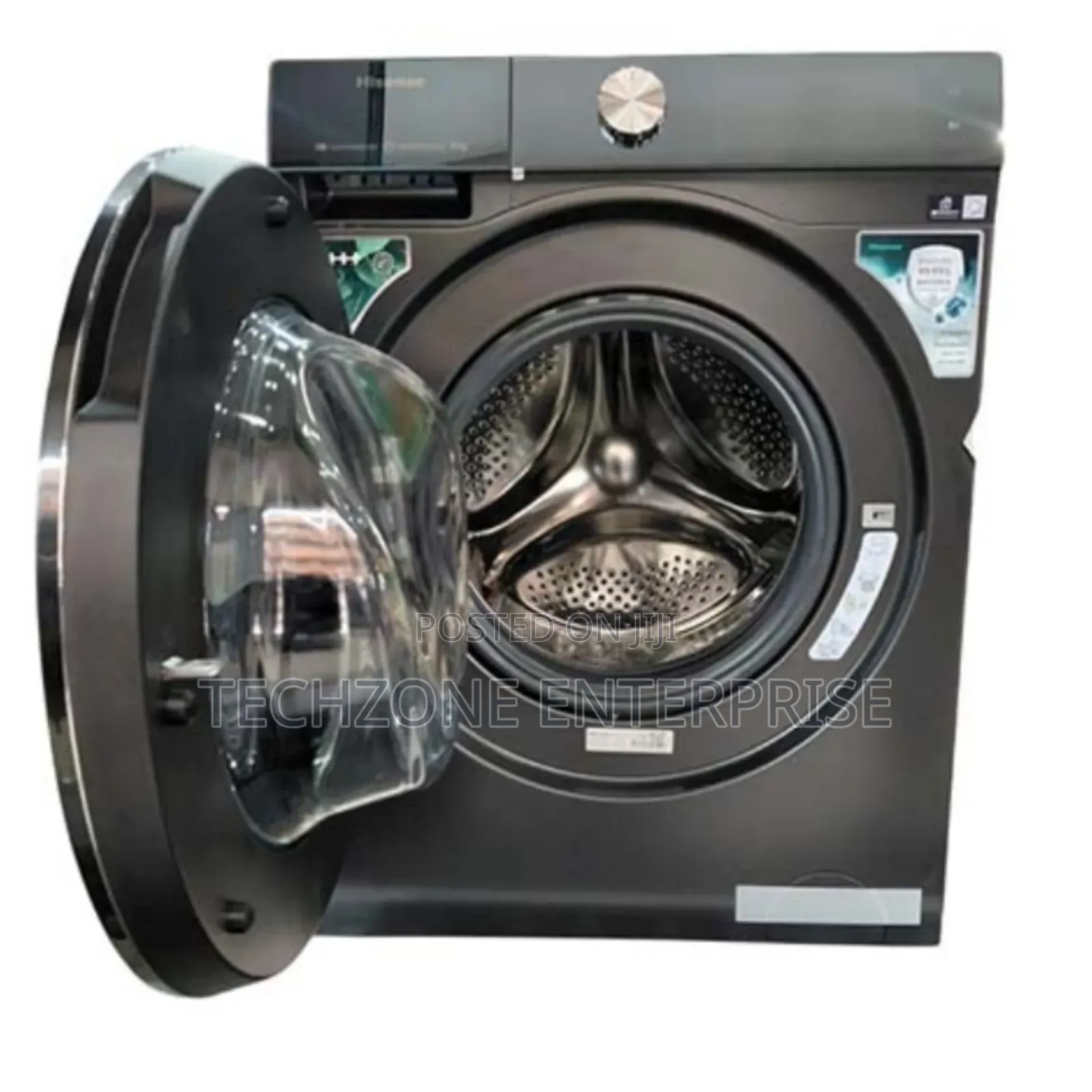 Hisense 12kg Smart Front Load Washing Machine With Touch Screen