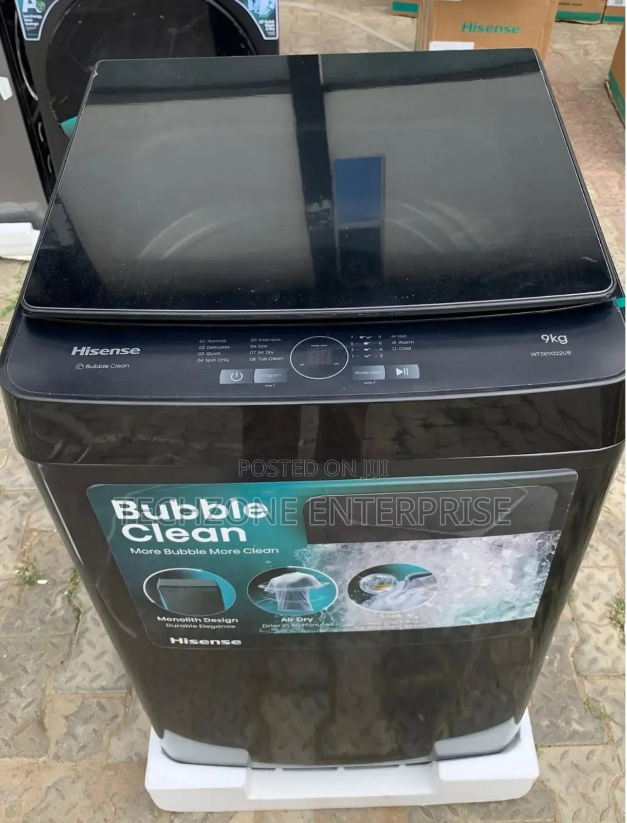 Hisense 9kg Top Load Washing Machine
,Full Automatic