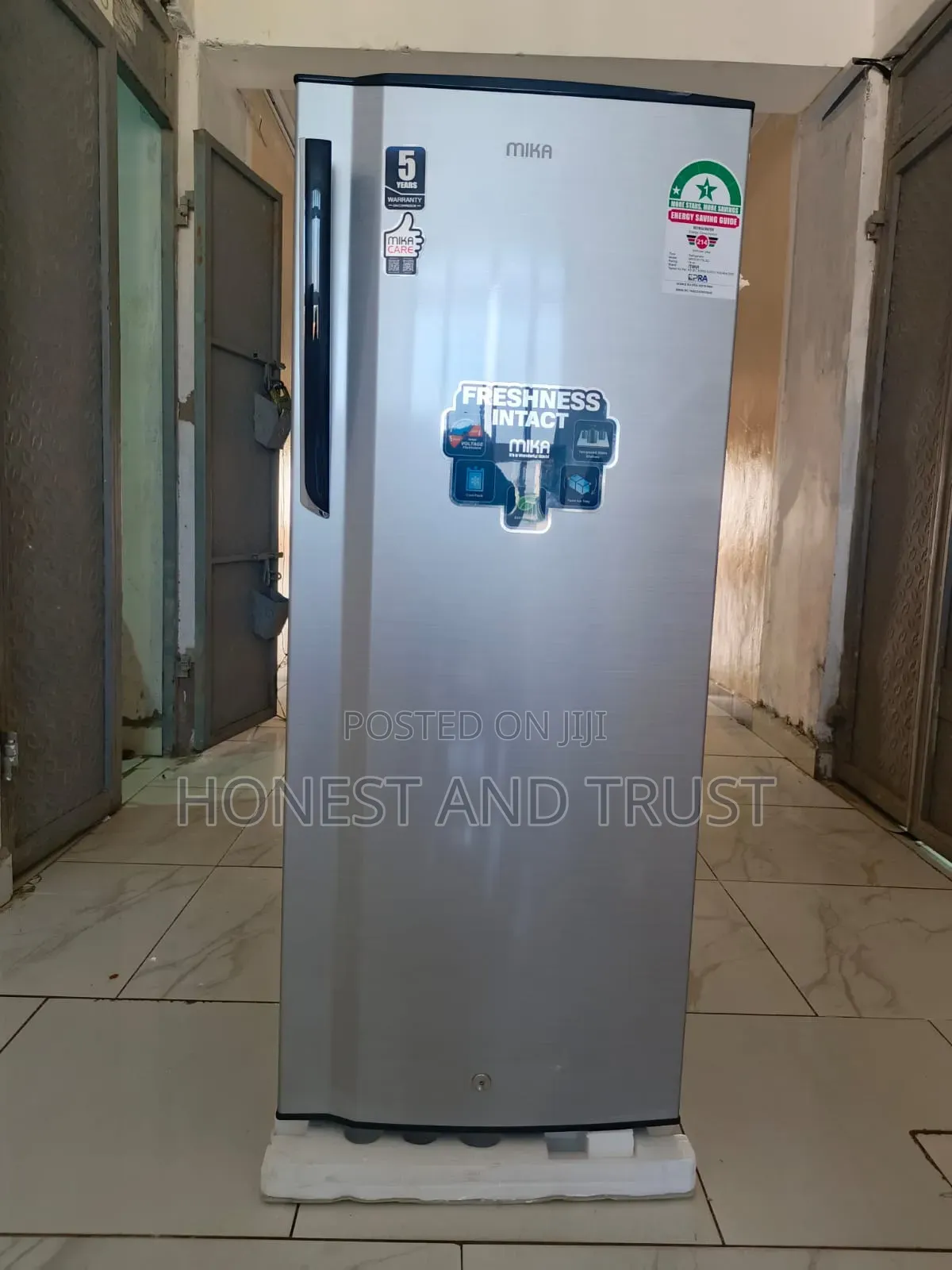 150 Litres Mika Single Door Refrigerator