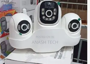 Secured Outdoor Tripple Lens 4g Solar Camera
