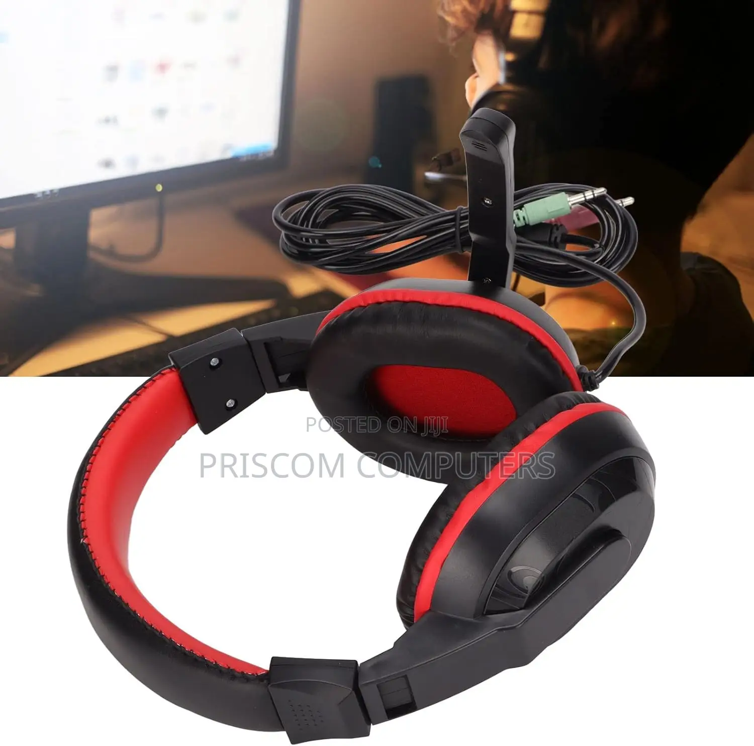 Gaming Headphone With Microphone Mic