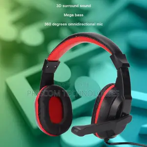 Gaming Headphone Headset With Microphone Mic