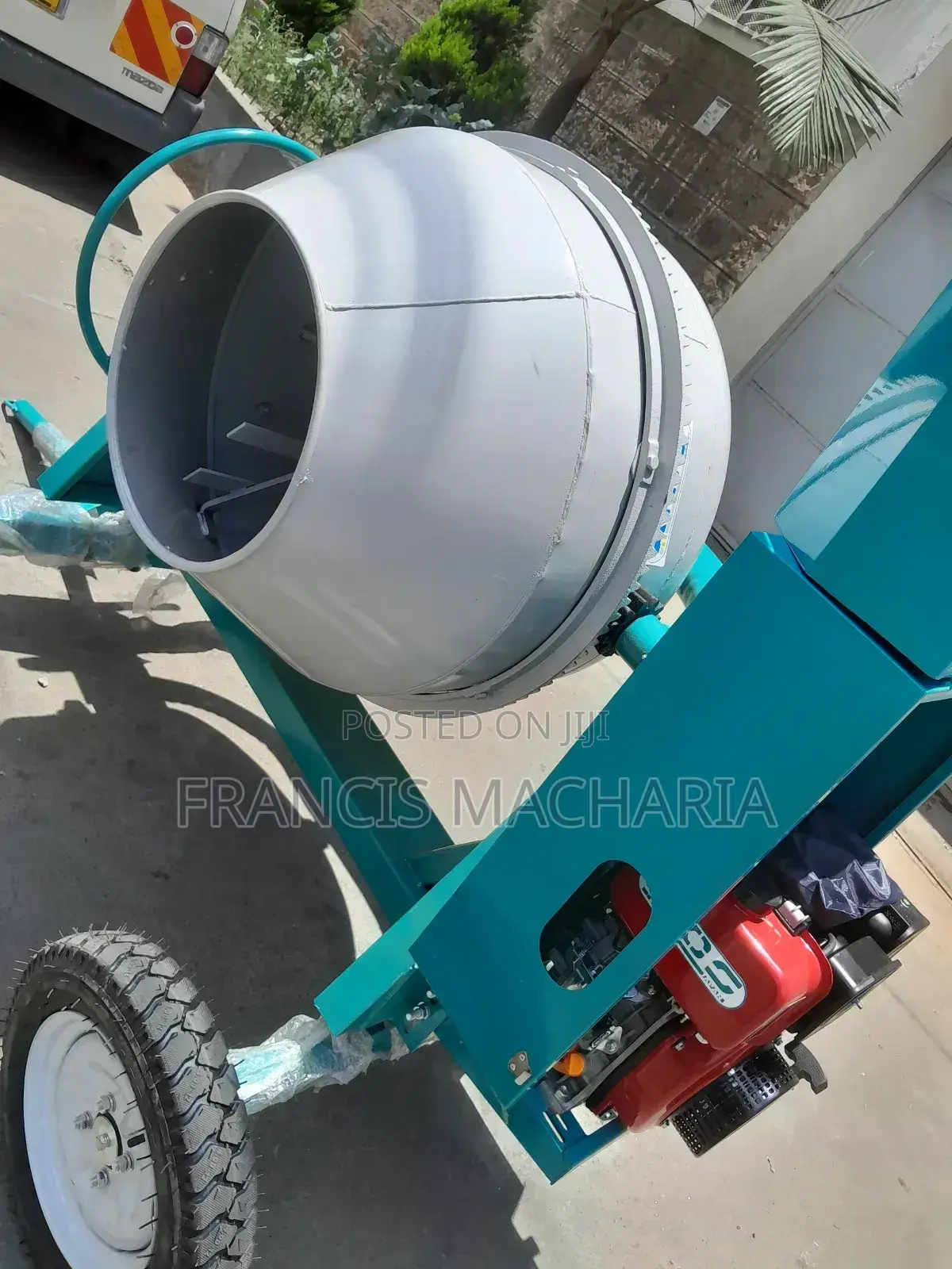 Concrete Mixer 7hp Engine