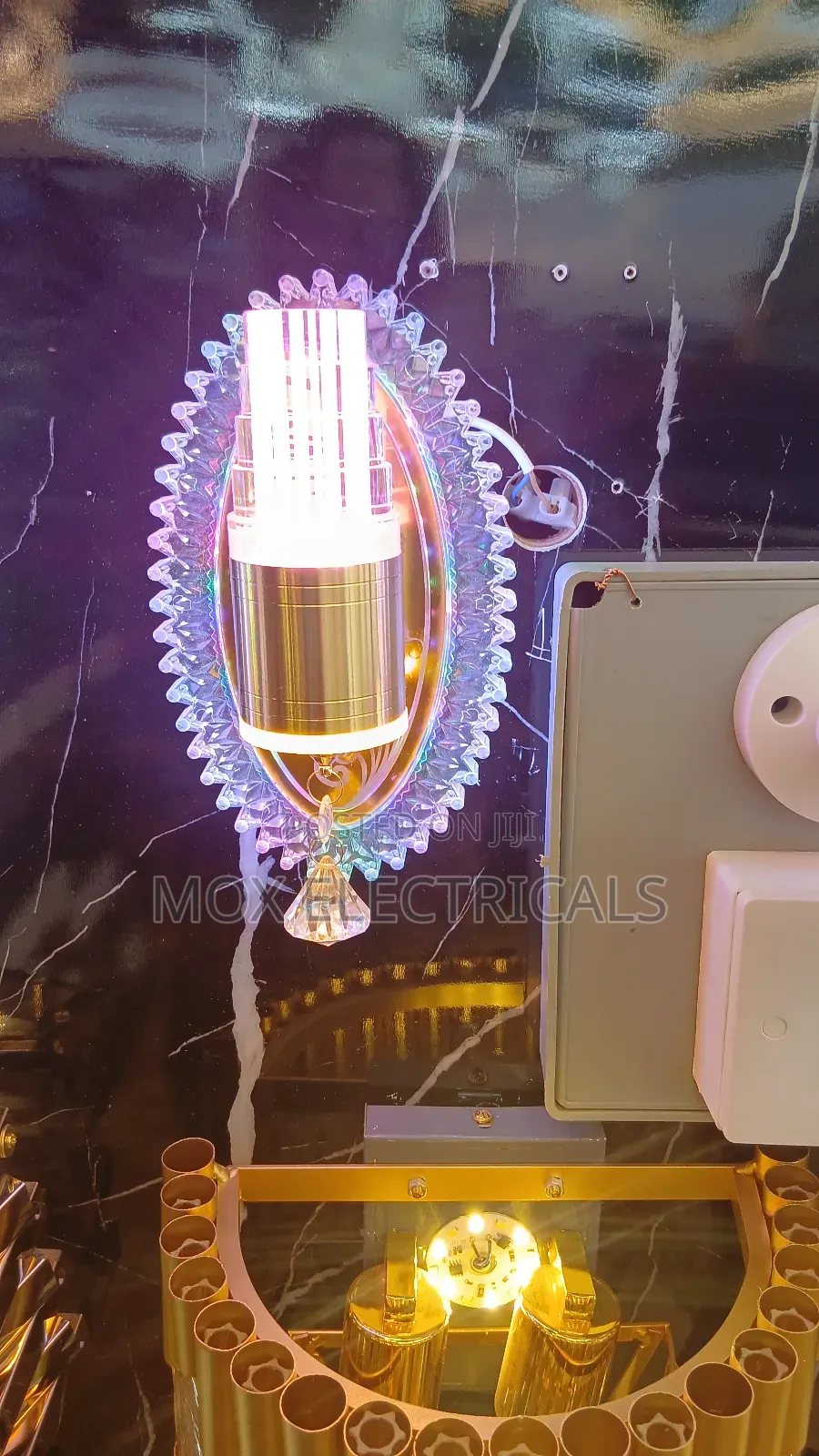 Multicolored Changing Wall Light W21