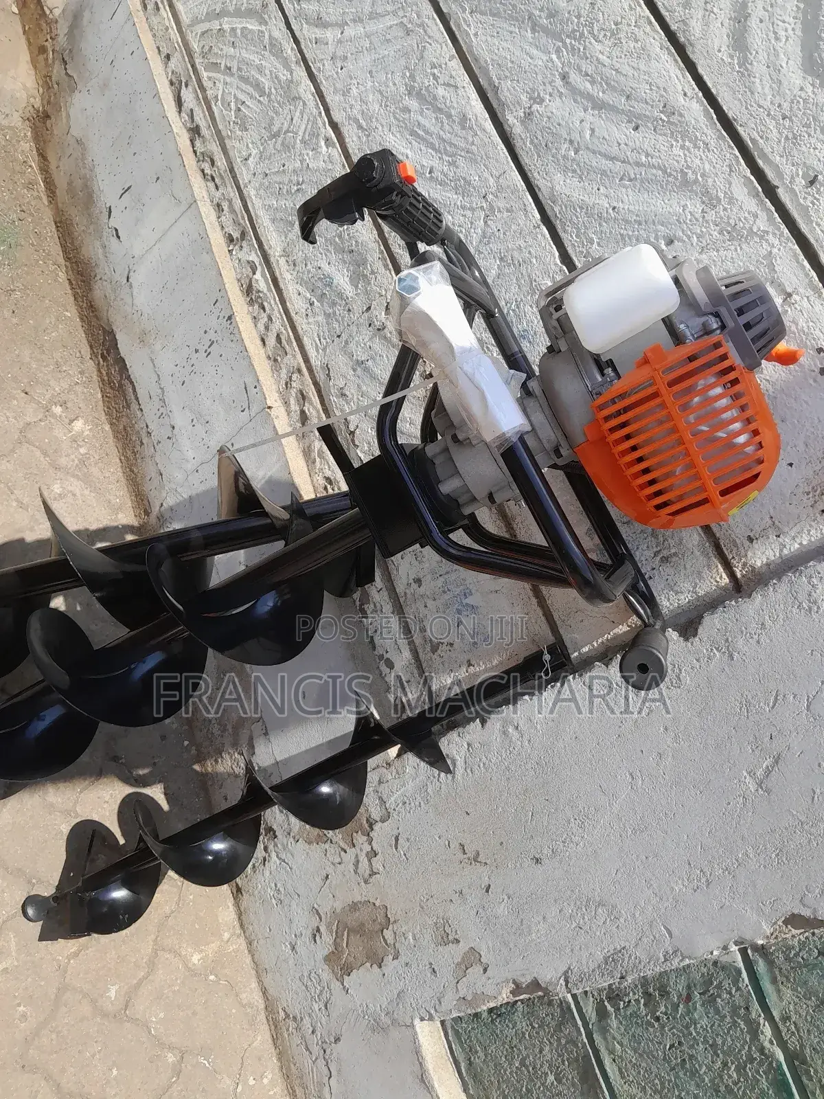 Earth Auger Machine With 3bits