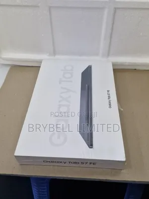 New Samsung Galaxy Tab S7 FE 64 GB Black