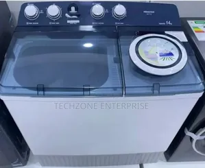 Hisense 14kg Twin Tub Washing Machine Wsbe141,Top Load