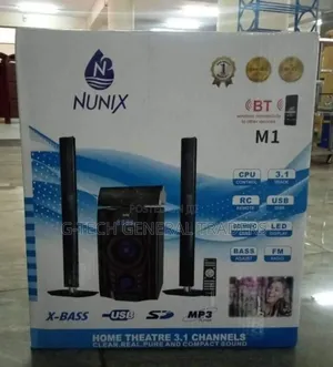 Nunix M1 Home Theater System 3.1 Channels