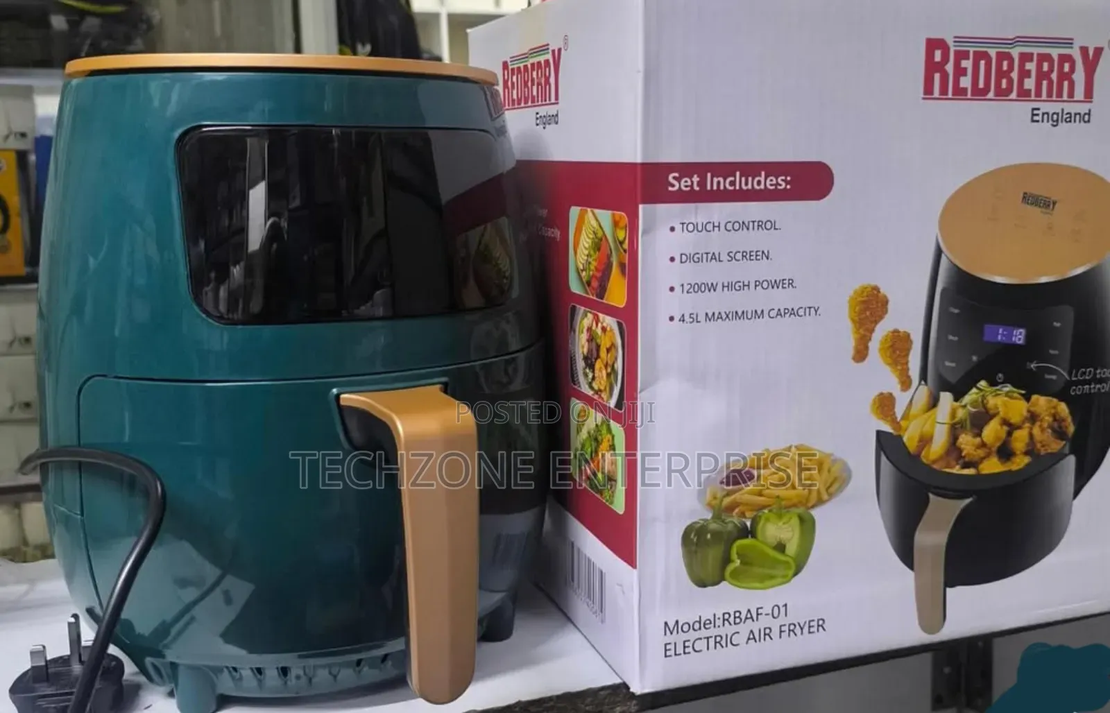 Redberry 4.5 LTRS Electric Airfryer