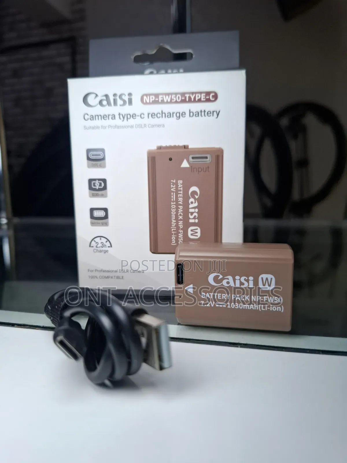 Caisi Np Fw50 Type C Battery