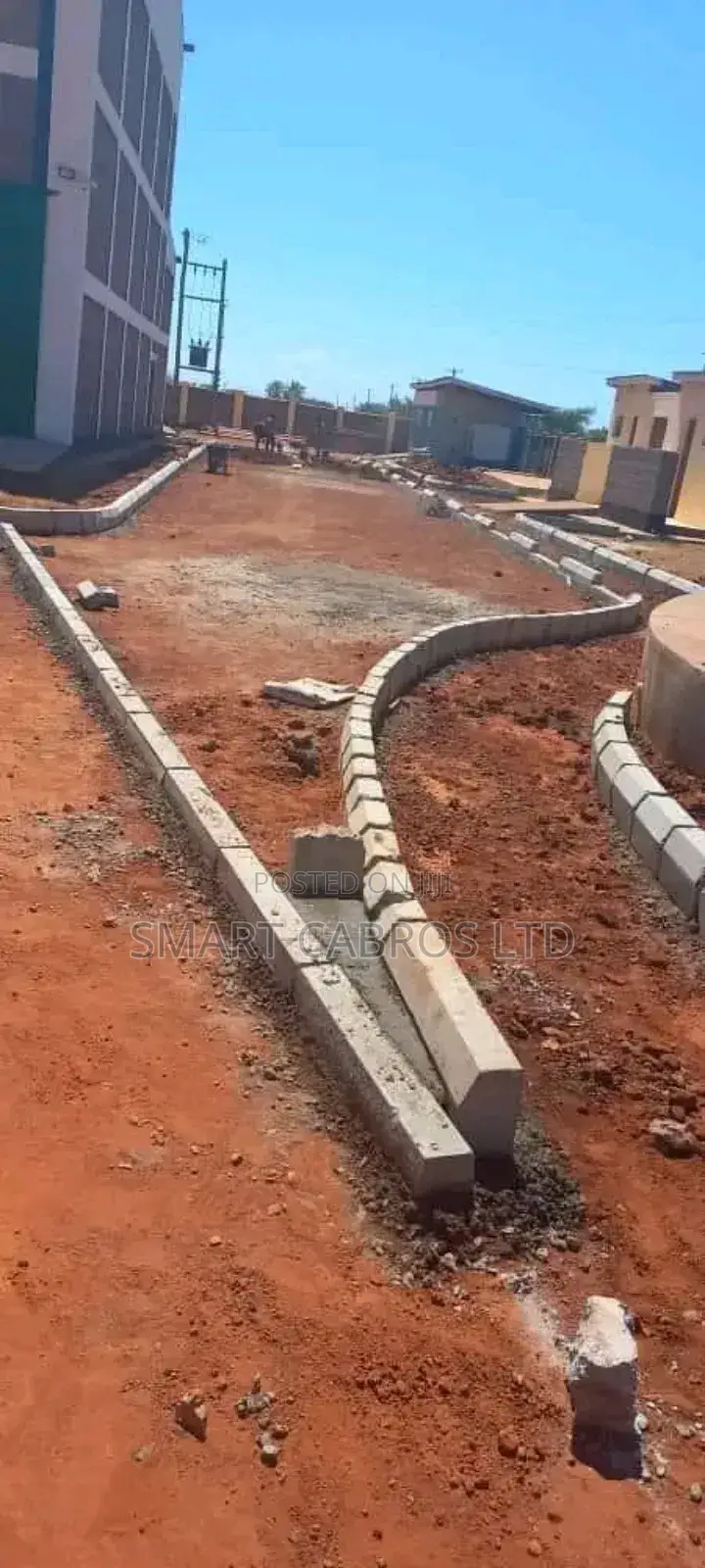 Landscaping and Cabro Installation