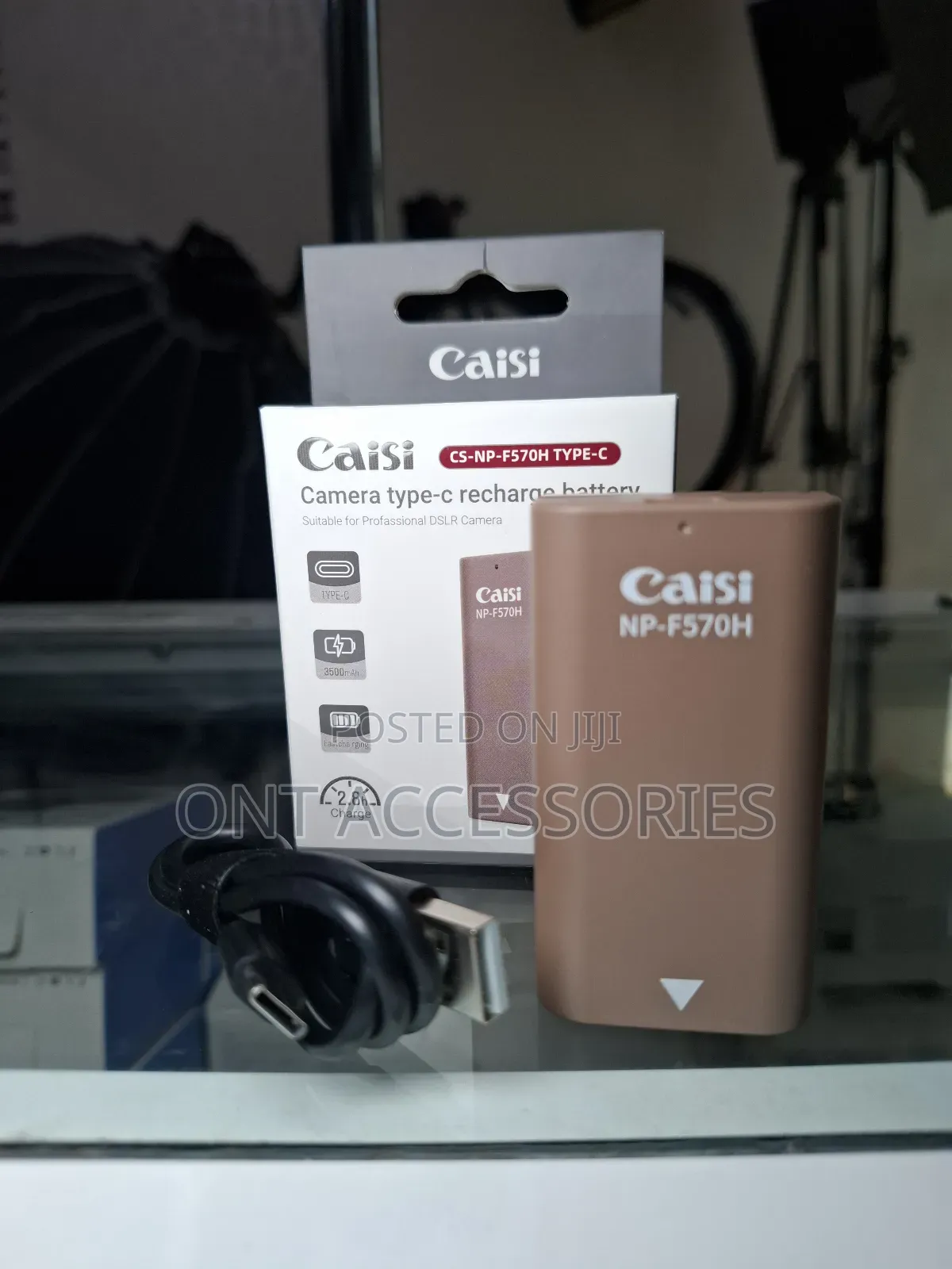 Caisi Np F570 Type C Battery