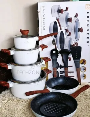 15 Pieces Edenberg Nonstick Cookware Set