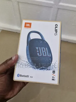 Blue Original and Brand New JBL Clip 5