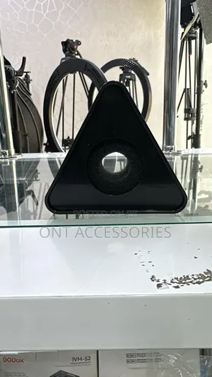 Mic Flag Black Triangle