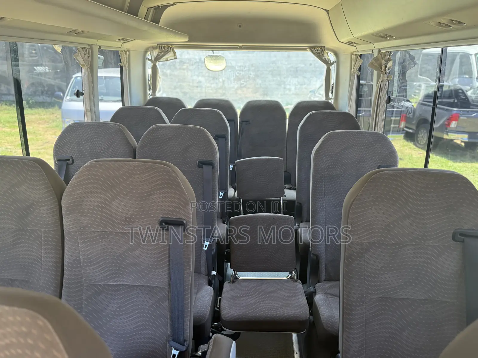 Toyota Coaster 2019 Grey