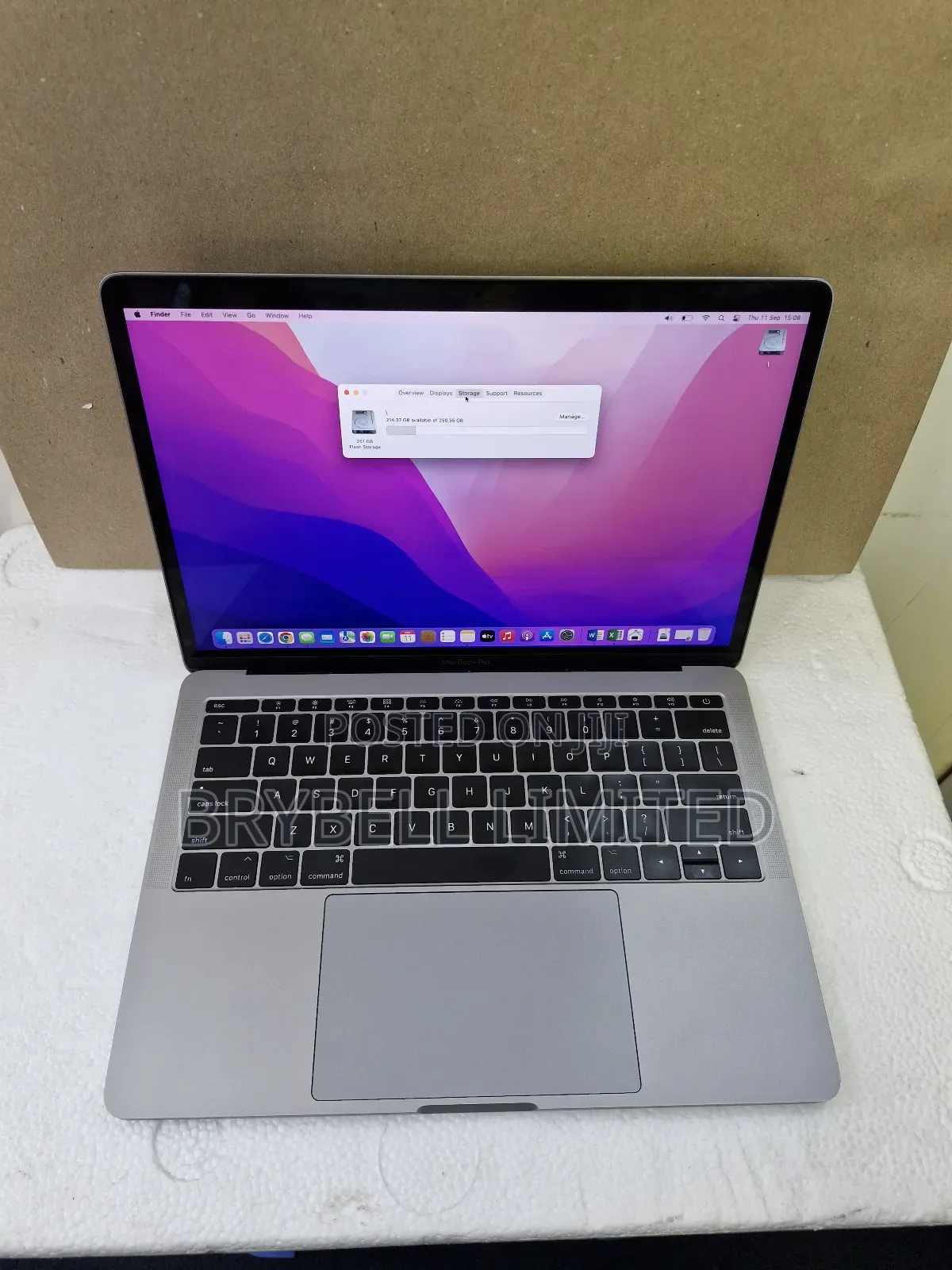 Laptop Apple MacBook Pro 2016 6GB Intel Core I5 SSD 256GB