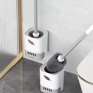 Wall Mounted Toilet Brush Cleaner 
* Stand Alone or Mounted