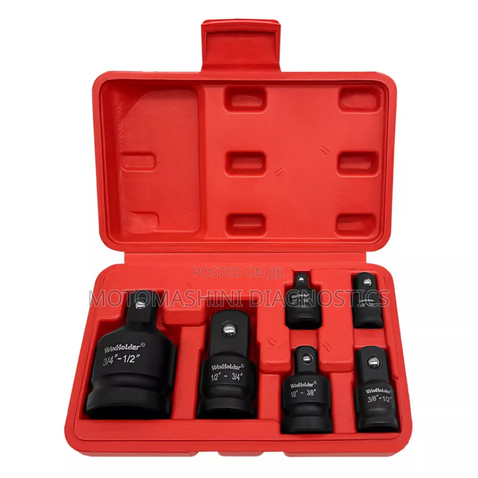 6 Piece Socket Spanner Size Adapter Conversion Set