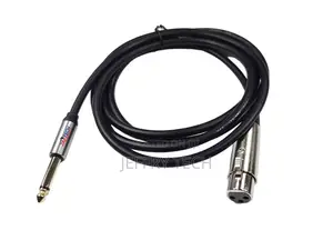 XLR Female/6.35 Male Microphone Cab 10m