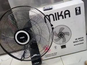 Wall Fan/Mika 18-Inch Wall Fan With Remote – Stay Cool Effortlessly!