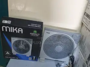 Mika Box Fan – Powerful Cooling for Any Space!