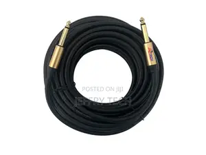 Cable STR 6.35 Male/Male Microphone 10m