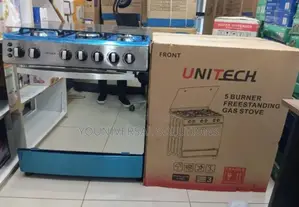 Full Gas 60*80 Unitech 5 Burner Freestanding