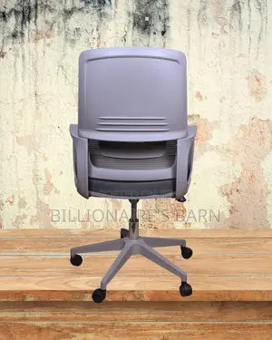 Best-Seller Grey Ergonomic Mesh Office Chair | Nylon Castors