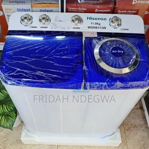 Hisense Twin Tub Top Load Semi Automatic Washing Machines;
7.Kgs