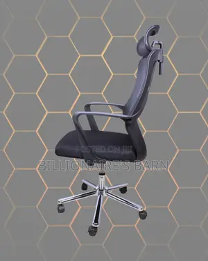 Breathable High Back Mesh Office Chair — Easy to Clean