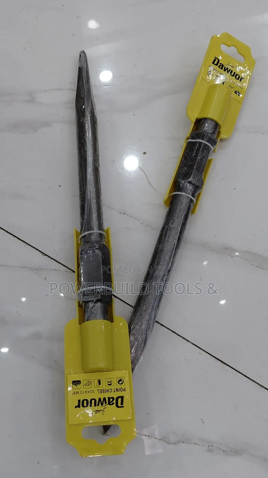 Dw Pointed/Hex Chisel 30×410mm For Rotary Hammer