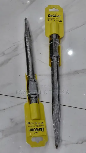 Dw Pointed/Hex Chisel 30×410mm For Rotary Hammer