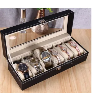 6 Slots Watch Organizer/ Storage Box