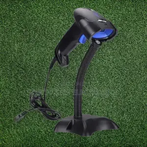 High-Speed Handheld Laser Barcode Reader With Stand for Pos Shops