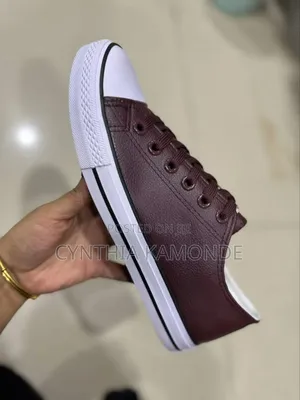 Leather Converse