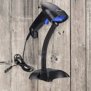 Automatic Handheld Laser Barcode Scanner With Stand – Fast Checkout