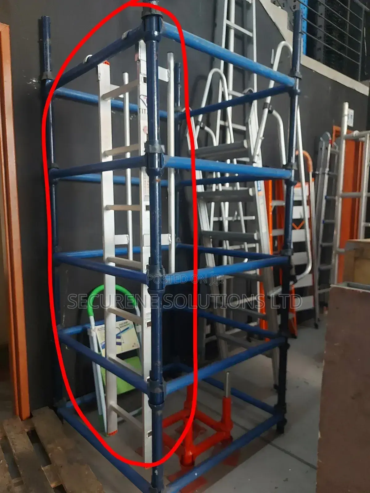 Handrail Ladder/ Pull-Down Attic Ladder