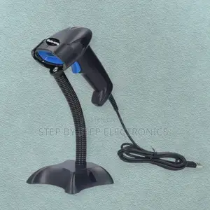 1d 2d Handheld Laser Barcode Scanner With Stand for Pos Solutions