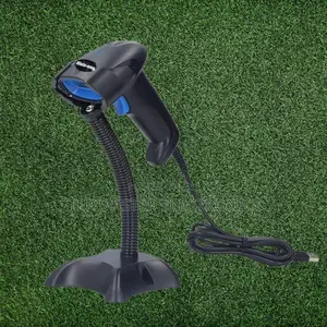 Wired Handheld Laser Barcode Reader With Stand – Accurate and Fast