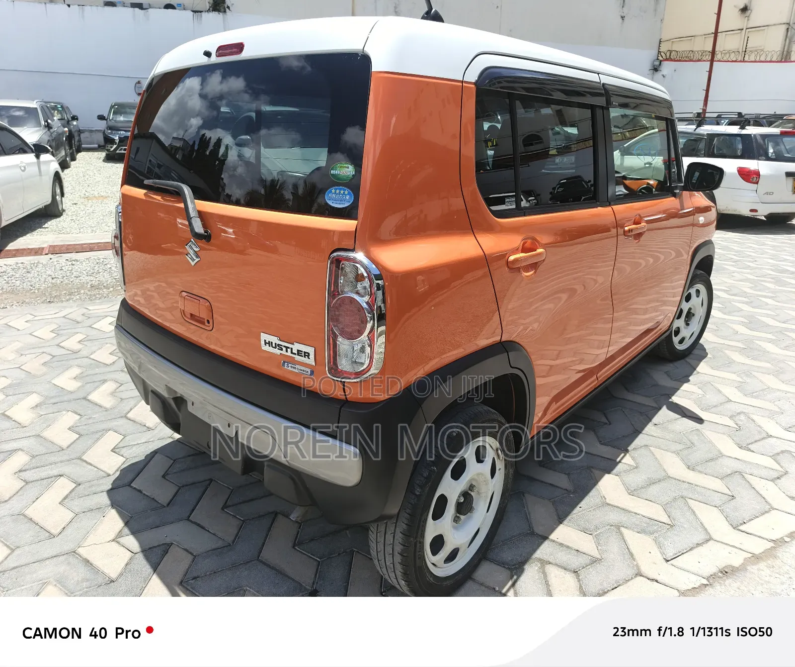 Suzuki Hustler 2018 Orange