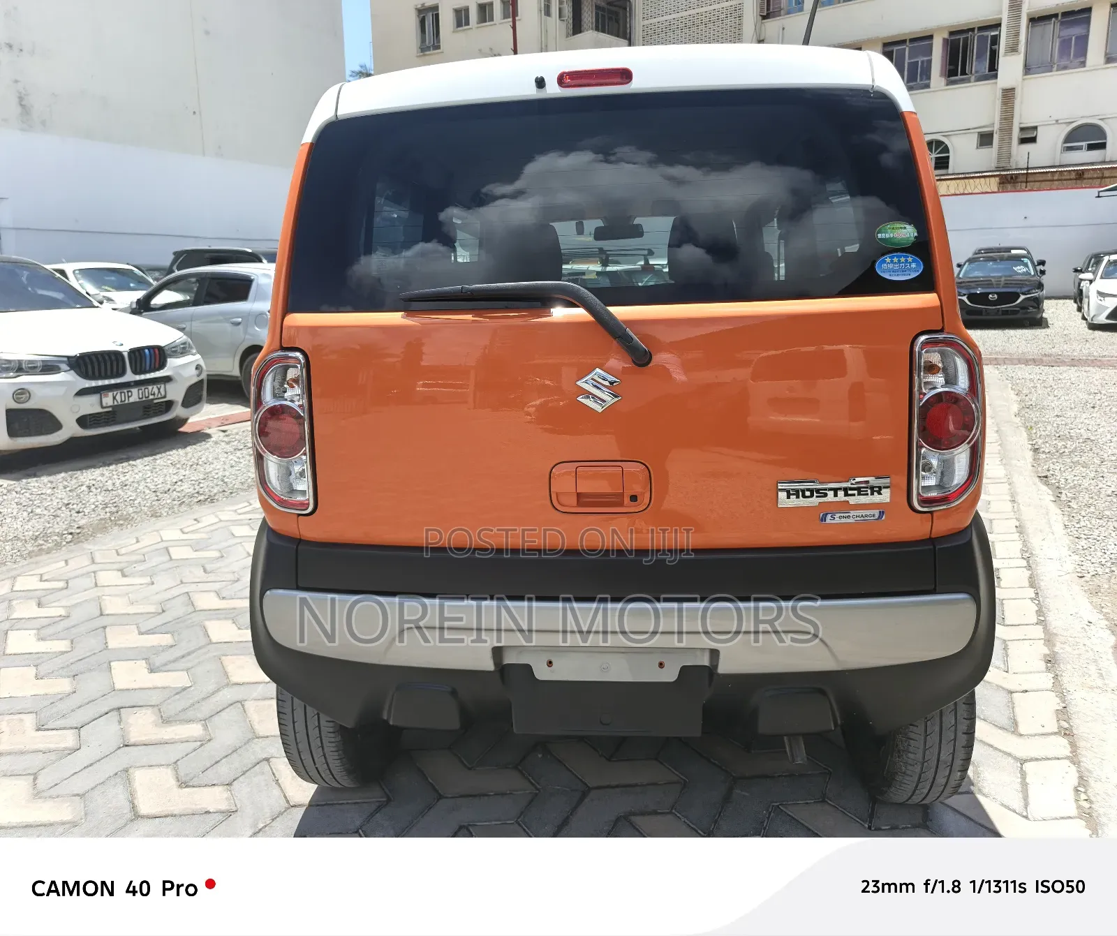 Suzuki Hustler 2018 Orange