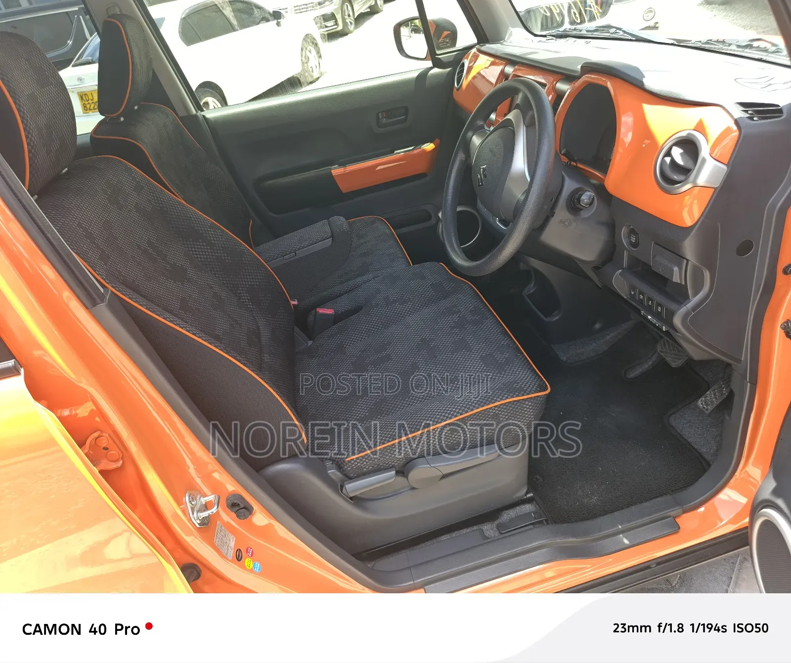 Suzuki Hustler 2018 Orange