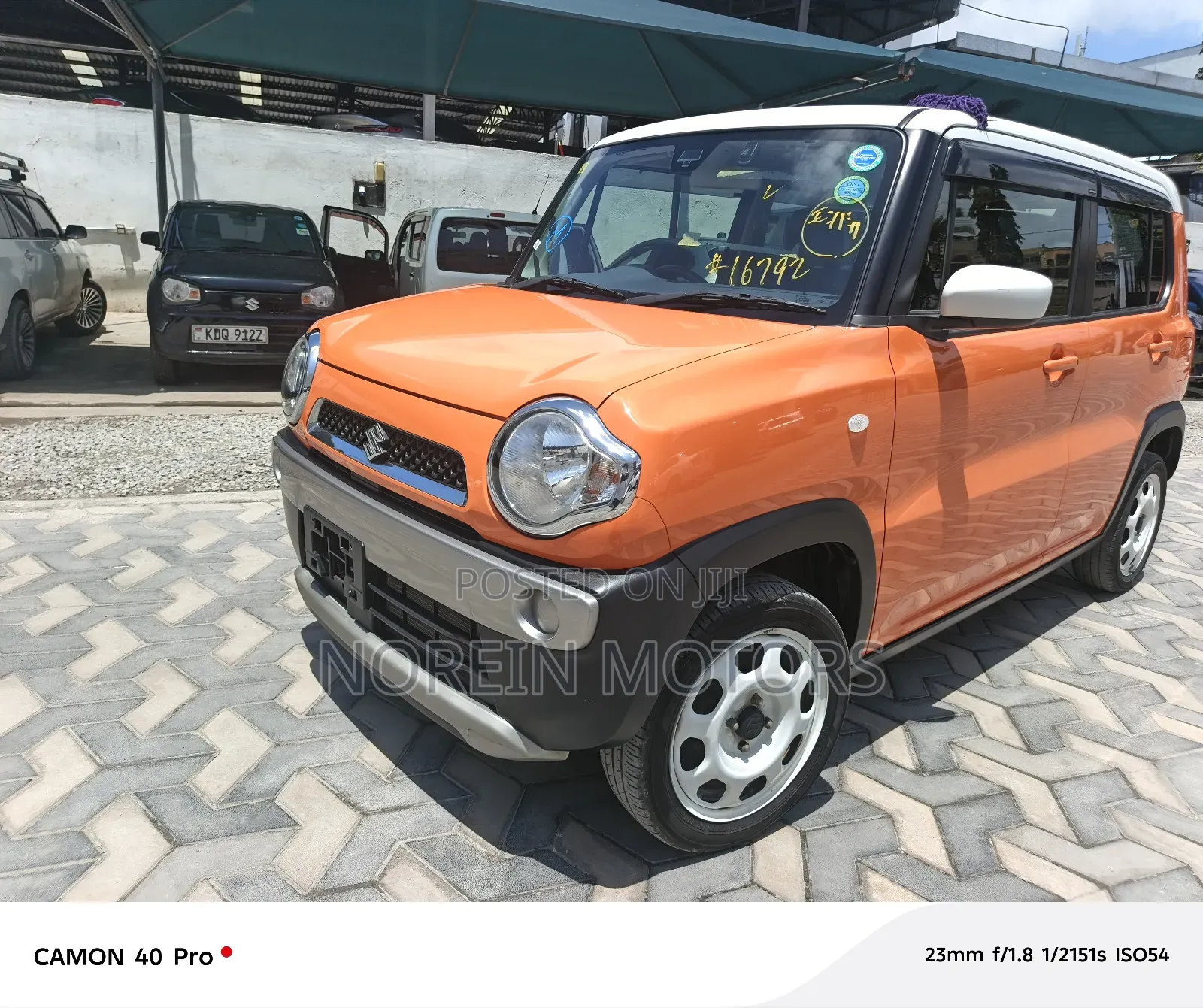 Suzuki Hustler 2018 Orange