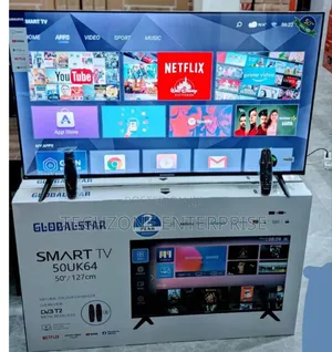 Globalstar 50" Smart Android Frameless Tv