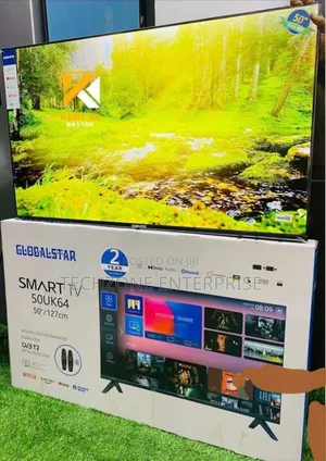 Globalstar 50" Smart Android Frameless Tv